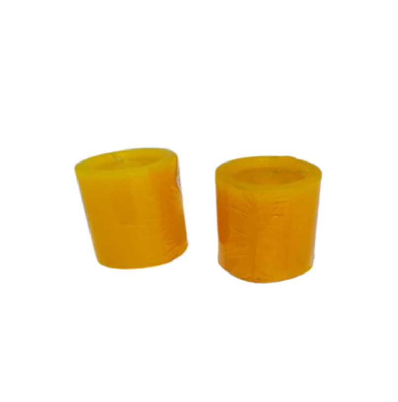 Vela Mediana Amarilla x 2 Unds