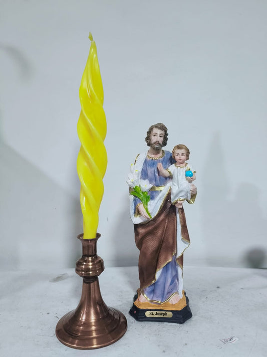 Vela Decorativa Entorchada Ref. B-00000