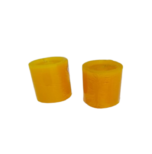 Vela Mediana Amarilla x 2 Unds