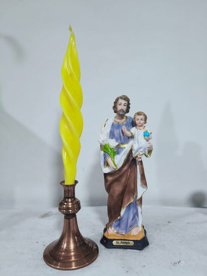 Vela Decorativa Entorchada Ref. B-00000