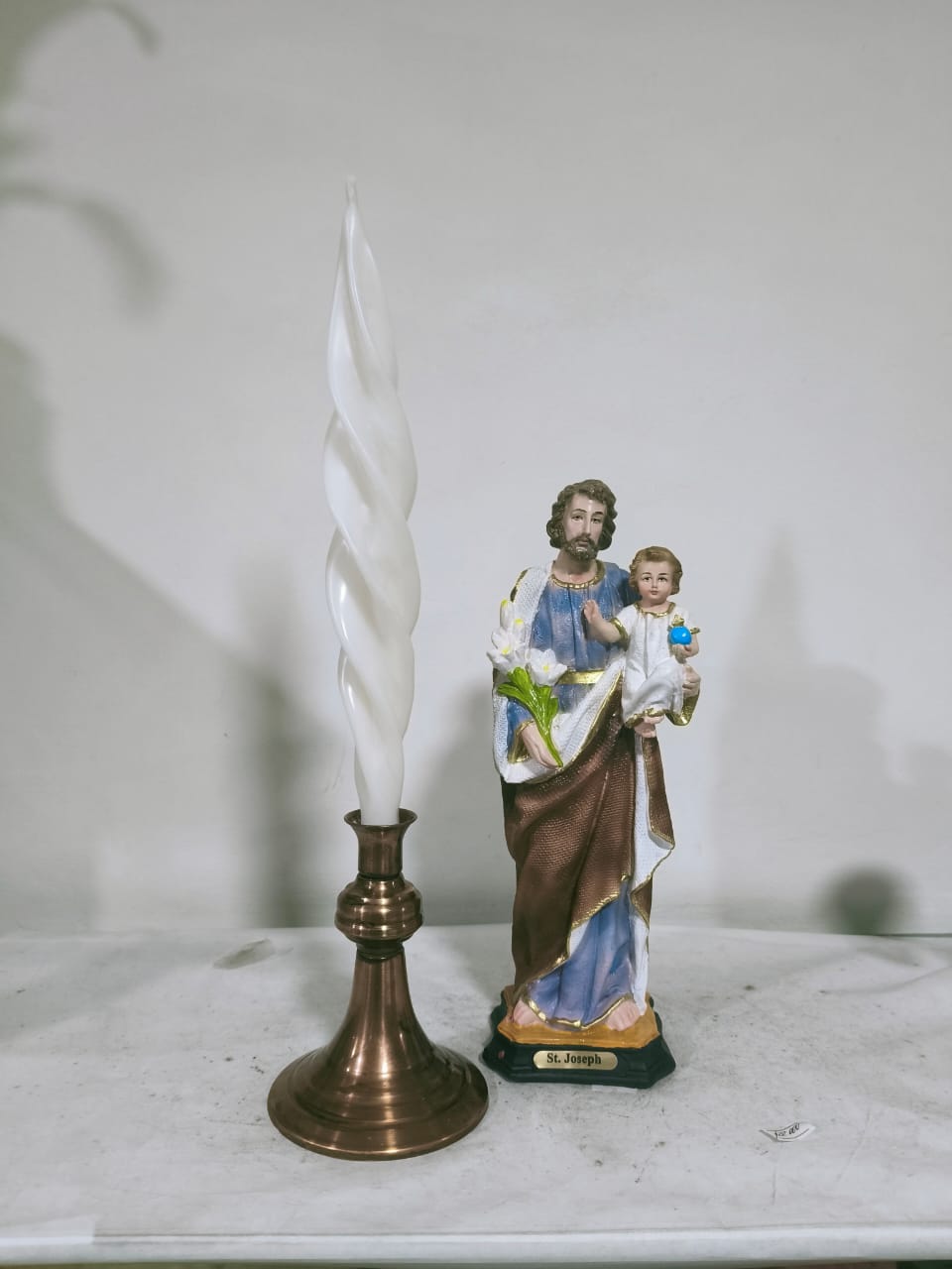 Vela Decorativa Entorchada Ref. B-00000