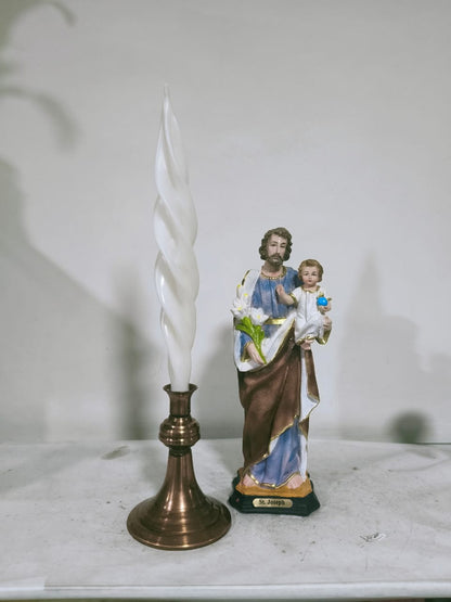 Vela Decorativa Entorchada Ref. B-00000