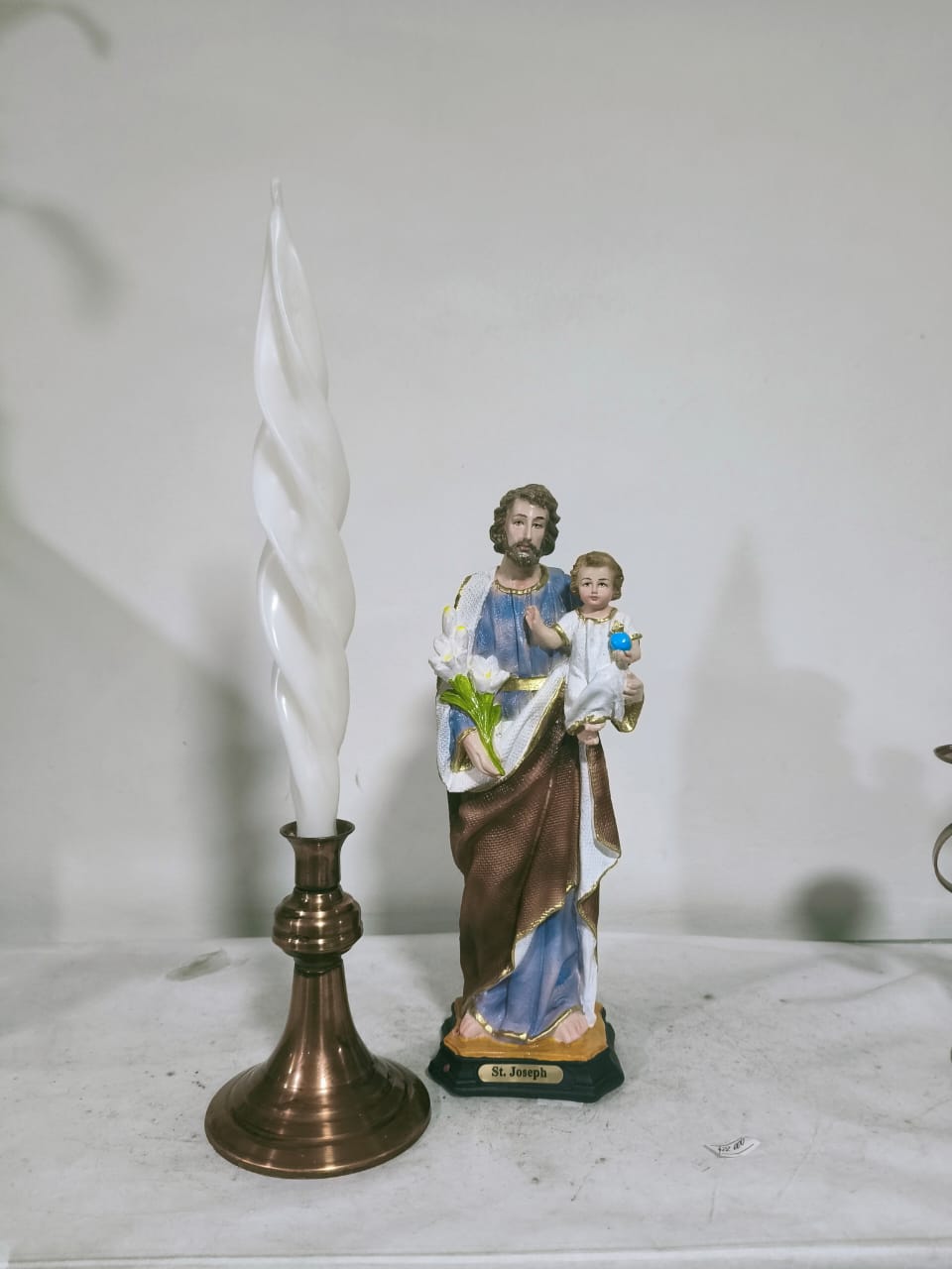 Vela Decorativa Entorchada Ref. B-00000