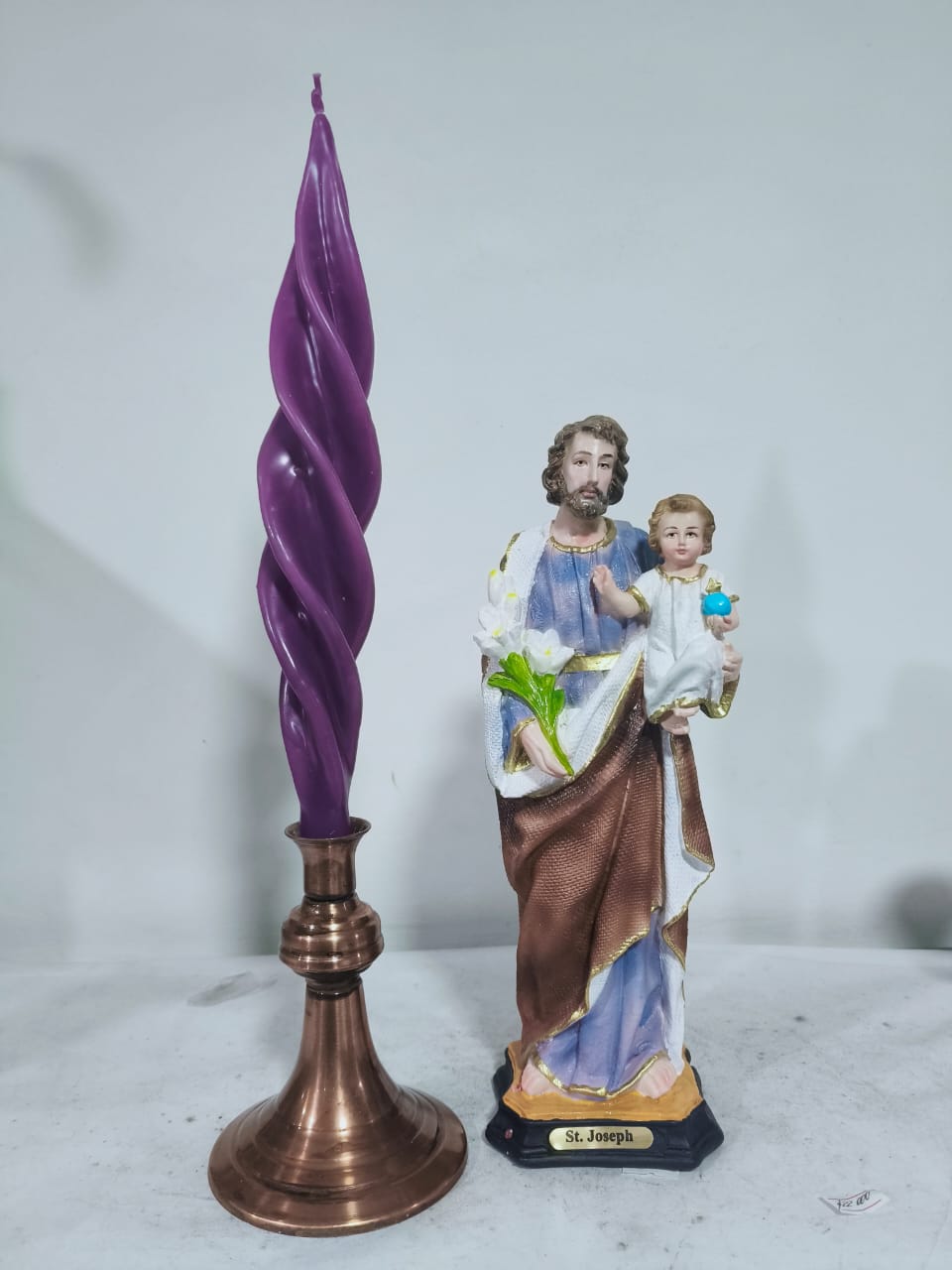 Vela Decorativa Entorchada Ref. B-00000