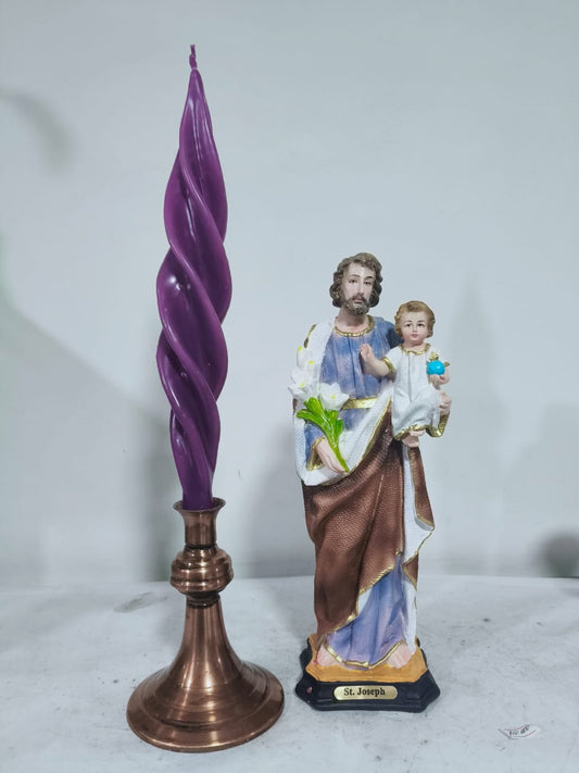 Vela Decorativa Entorchada Ref. B-00000